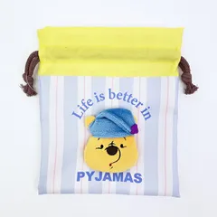 ディズニー くまのプーさん ぬいぐるみ巾着 パジャマ Disney