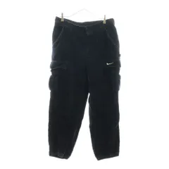 SUPREME (シュプリーム) 22SS ×NIKE Arc Corduroy Cargo Pant ナイキ アーチロゴ刺繍コーデュロイカーゴパンツ ブラック DM1779-010のサムネイル