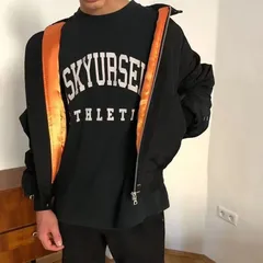 気品溢れ★ASKYURSELFアスクユアセルフ★Rapaired　ボンバー 中綿/アウター・ダウンジャケットのサムネイル