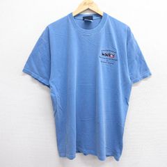 XL/古着 半袖 ビンテージ Tシャツ メンズ 00s Coaching Weekend コットン クルーネック 薄紺 ネイビー 25jun06 中古