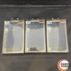 ◎【未使用／未開封】 iPhone15／14／13 兼用 手帳型ケース 3個セット ブルー 革 NATURAL design SMART COLLECTION 