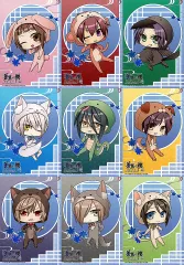 【中古】キャラカード 集合 描きおろしちびキャラブロマイド9枚セット 「Switchソフト 蒼黒の楔 -緋色の欠片 玉依姫奇譚- for Nintendo Switch」 ステラワース通販限定早期予約特典