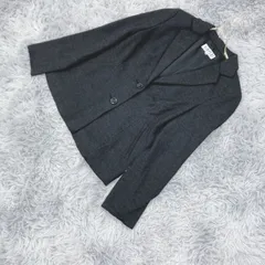 【美品】VINVERT バンベール テーラードジャケット アンゴラ タグ付き 三陽商会  (9)  上品  オフィス  フォーマル  レディース  黒系  ブラック【送料無料】