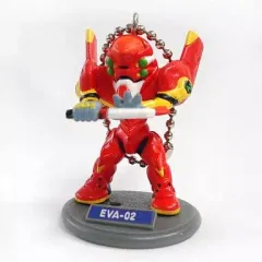 【中古】キーホルダー・マスコット(キャラクター) エヴァンゲリオン弐号機 キーチェーンフィギュア2 「新世紀エヴァンゲリオン」