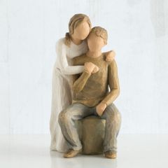ウィローツリー彫像 You and Me - 貴方とわたし 18cm 2人組 カップル | おしゃれ 置物 彫刻 人形 インテリア スーザン･ローディ 正規輸入品