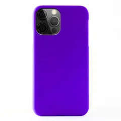 iPhone13 Pro Max ケース アイフォン13プロマックス  耐衝撃 シンプル さらさら ハード ケース 【Color】 パープル