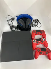 ￥PlayStation4 CUH-1200A 本体 ヘッドセット、コントローラー付き【ゲーム機本体】【3】