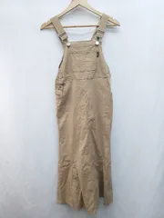 ◇ repipi armario レピピアルマリオ 膝下丈 ジャンパースカート サイズM ベージュ系 レディース P  【1405230015050】