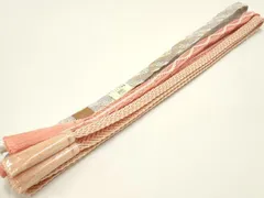 平和屋着物＊夏物　和装小物　上質な帯締め3本セット　レース組　平組　逸品　全て未使用　AAAZ7256ay