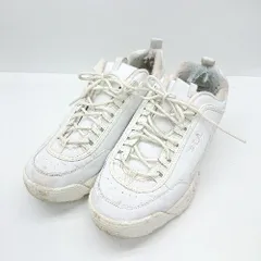 ◇ Θ FILA フィラ DISRUPTOR 2 SPLASH USS23009-121 スニーカー サイズ29 ホワイト系 メンズ E  【1410290035894】