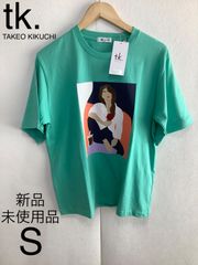 【新品　未使用品】tk.TAKEO KIKUCHI ミントグリーン S  メンズ　夏