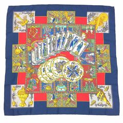 レア物 HERMES エルメス スカーフ カレ90 LE TAROT タロット