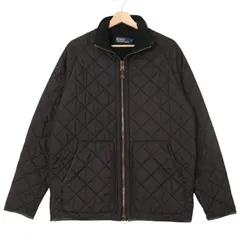 Polo by Ralph Lauren ポロ ラルフローレン キルティングジャケット ブラック（メンズ L ）中古 古着 A4501