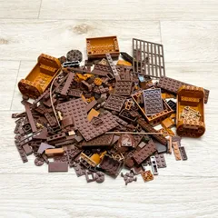 LEGO レゴ ブラウン系 中古 パーツ シリンダー プレート ラウンド 大量 ばら売り 部品取り LY-231023-15