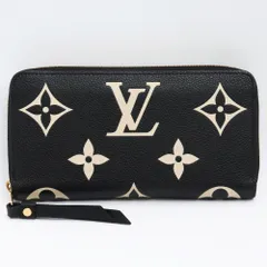 LOUIS VUITTON ジッピー・ウォレット モノグラム・アンプラント