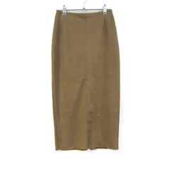 スピックアンドスパン ロングスカート ボトムス タイト ストレッチ レディース 34サイズ ベージュ Spick and Span 【中古】