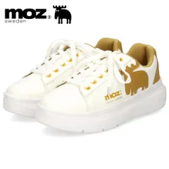 【マスタード】モズ スニーカー レディース 靴 厚底 軽量 歩きやすい ローカット カジュアル シューズ コートスニーカー moz 靴 おしゃれ レースアップ シンプル ひも靴 40250