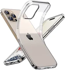 【在庫処分】ONES iPhone15Pro用ケース HD全透明 米軍MIL規格 超耐衝撃 『 画面  レンズ保護、滑り止め 』〔 薄型、超軽量、持ちやすい 〕 Qi充電 衝撃吸収 HQTPU フィット感 クリア カバー