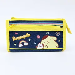 サンリオ ポムポムプリン デニムポーチ 胸キュンメモリーズ 平成レトロ Sanrio