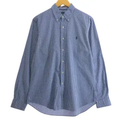 古着 ラルフローレン Ralph Lauren 長袖 ボタンダウンチェックシャツ メンズL相当/eaa515387