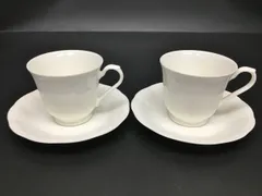 ノリタケ Noritake ペアカップ & ソーサー 2客セット ボーンチャイナ 2507LS198
