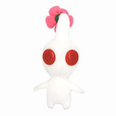 【新着商品】ピクミン ALL STAR COLLECTION Boeki) ぬいぐるみ 白ピクミン 三英貿易(Sanei W7×D6.5×H13.5cm PK09