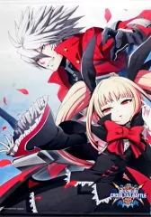 【中古】タペストリー ラグナ&レイチェル 描き下ろしB2タペストリー 「PS4/Switchソフト BLAZBLUE CROSS TAG BATTLE 限定版」 ソフマップ購入特典