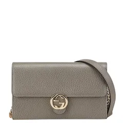 2025年最新】GUCCI グッチ インターロッキングG レザー チェーン