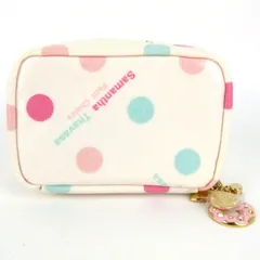 サマンサタバサ プチチョイス ミニポーチ 小物入れ ブランド レディース アイボリー Samantha Thavasa Petit Choice 【中古】