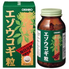 オリヒロ　エゾウコギ粒　サプリメント　健康管理　【ORH】
