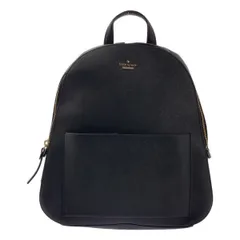 KATE SPADE / ケイトスペード | レザー バックパック | ブラック | レディース
