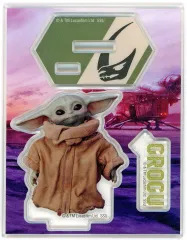 【中古】アクリルスタンド・アクリルパネル グローグー アクリルスタンド 「Happyくじ スター・ウォーズ『マンダロリアン』」 D賞
