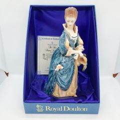 ロイヤルドルトン限定5000体 ダンカム夫人磁器製人形〜お箱証明書付廃盤レア品 限定5000】ロイヤルドルトン ダンカム夫人 箱付 証明書付 美品