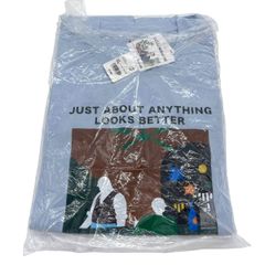 【未使用タグ付き】ユニクロ　村上春樹/1973年のピンボール/ライトブルー　コラボT　Tシャツ　XLサイズ