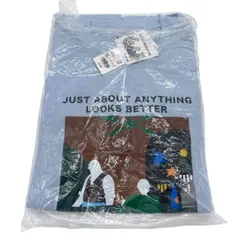 【未使用タグ付き】ユニクロ　村上春樹/1973年のピンボール/ライトブルー　コラボT　Tシャツ　XLサイズ