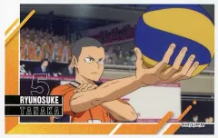 【中古】食玩 ステッカー・シール 田中龍之介/横 「ハイキュー!! デコステッカー3ガムつき」