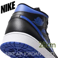 2024年最新】nike air jordan 1 mid black/blue 27.0の人気アイテム