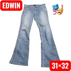 【早い者勝ち】EDWIN サムシング　ヴィーナスジーンズ　デニム サイズ31×32 羊皮ラベル B71