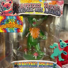 【PEACE☆】GREATFUL DEAD DANCING BEAR BOBBLEHEAD GREEN グレイトフル デッド ダンシング ベア ボビンヘッド グリーン