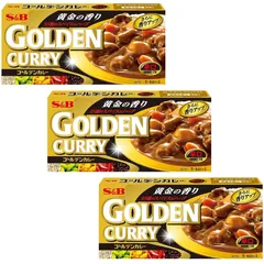 S&B食品 ゴールデンカレー 辛口 3個