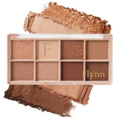 訳あり　3630円【即日配送】韓国コスメ　Flynn　ラッスルアイシャドウパレット　普段づかい　ブラウンメイク