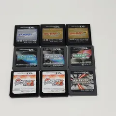 ☆1320　Nintendo　DSソフト　ポケモン　まとめ売り　ポケットモンスター　ハートゴールド　ソウルシルバー　9点セット　ソフトのみ