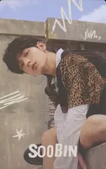 【中古】コレクションカード(男性) TOMORROW X TOGETHER/スビン/ホログラム仕様・裏面茶/CD「The Name Chapter： FREEFALL」TOMORROW X TOGETHER Weverse Shop JAPAN特典フォトカード