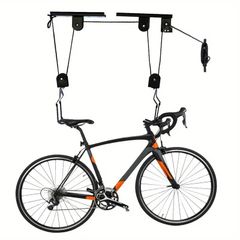 天井取り付けリフト カヤック 自転車 リフト 金属製吊り下げ収納フック ガレージ 収納 省スペース