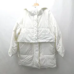 ◇ ⊇ KBF ケービーエフ 長袖 ベストSET中綿 ジャケット サイズONE ホワイト系 レディース E  【1507030001704】