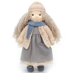 ウォルドルフ人形☆カーリーヘアーの女の子