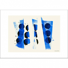 THE POSTER CLUB x Nomen Studio | Bleu à part 02 | 50x70cm アートプリント/アートポスター 北欧 デンマーク