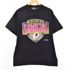 古着 90年代 TRENCH NFL WASHINGTON REDSKINS ワシントンレッドスキンズ スポーツプリントTシャツ USA製 メンズL ヴィンテージ/eaa326409