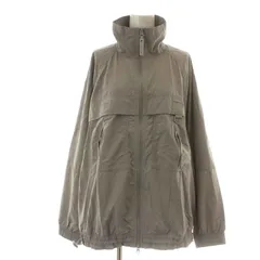 アディダス バイ ステラマッカートニー adidas by Stella McCartney トゥルーカジュアル TrueCasuals ウーブンソリッドトラックジャケット ブルゾン ジップアップ スタンドカラー ロゴプリント M グレー 白 HR9178のサムネイル