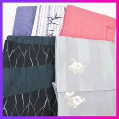 [まとめ売り] 紬16枚セット　リメイク　ハンドメイド　素材　塩沢　おまとめ　絣 1531635.jpg